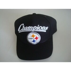 PITTSBURGH STEELERS CHAMPS DEADSTOCK HAT CAP VINTAGE SNAPBACK BX1 BEACH GOLF